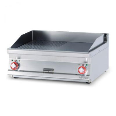  Πλατώ ηλεκτρικό διπλό 1/2 λείο & 1/2 ραβδωτό  FTLRT-78ET 